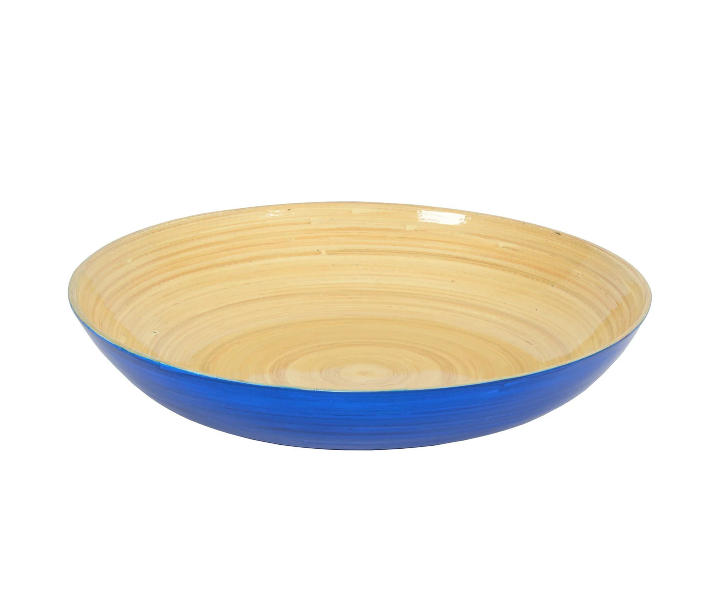 Bamboo Fruit Bowl, Blue