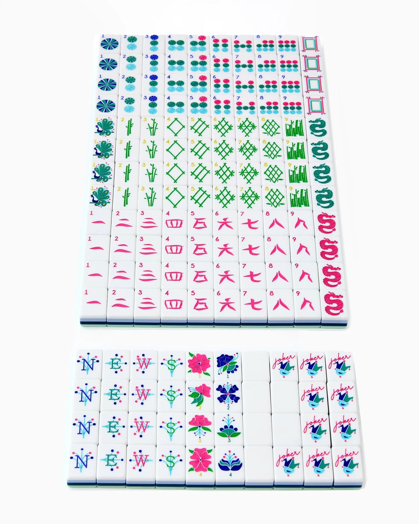 Birdie Mahjong Tile Set