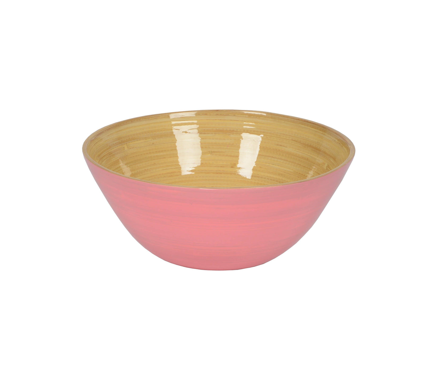 Bamboo Noodle Bowl, Light Pink