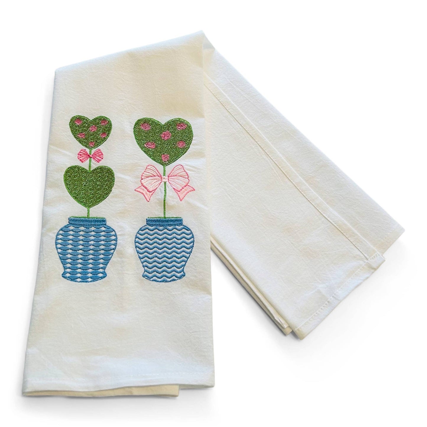 Topiaries Dish Towel