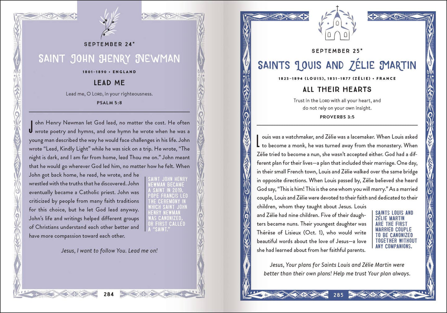 A Saint A Day