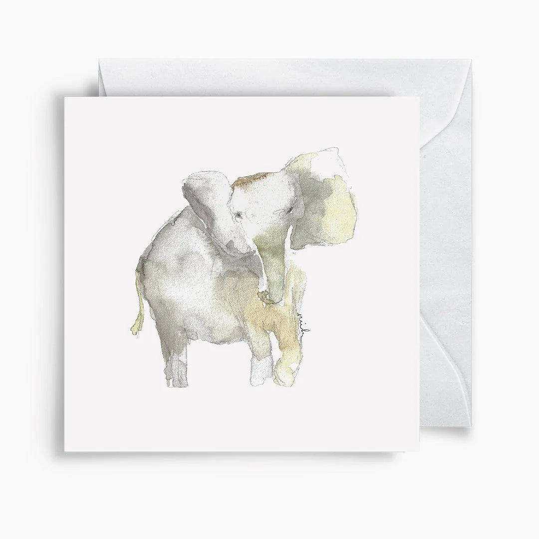 Elephant Enclosure Card