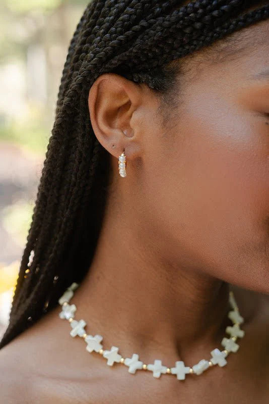 Luxe Loop Huggie Hoop Earring | 18k Gold Plated