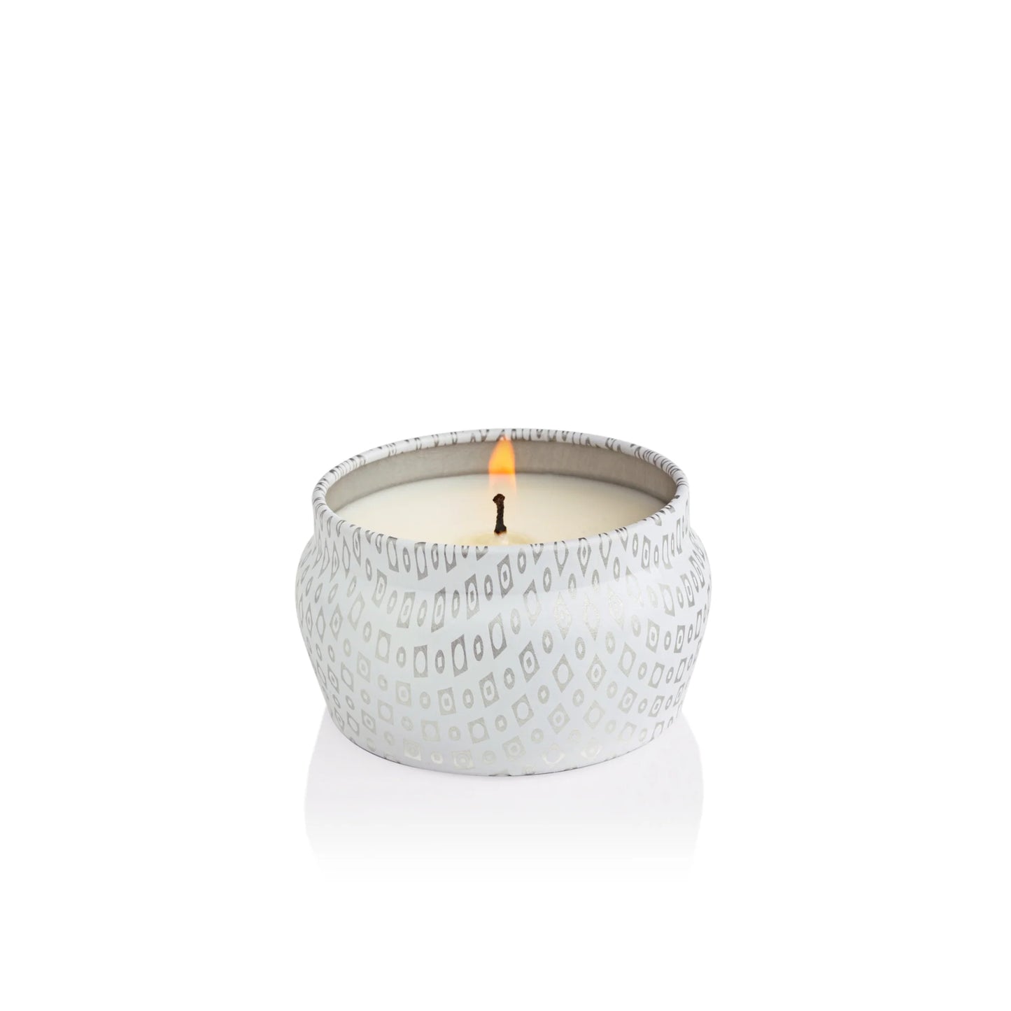 Volcano White Mini Tin Candle, 3 oz