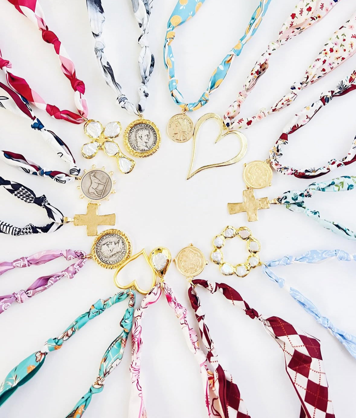 Scarf Necklaces