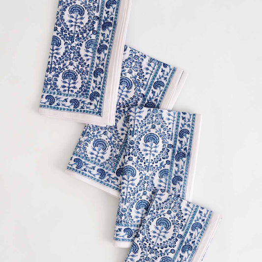 Caroline Blue Napkin | Set of 4