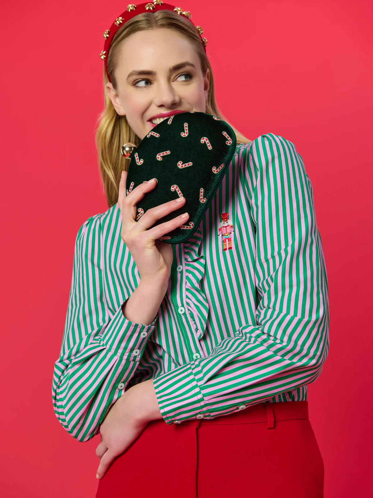 Candy Cane Minaudiere | Forest