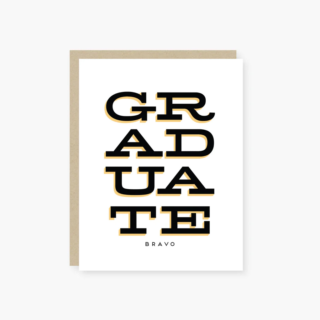 Bravo Graduate | Graduation Card