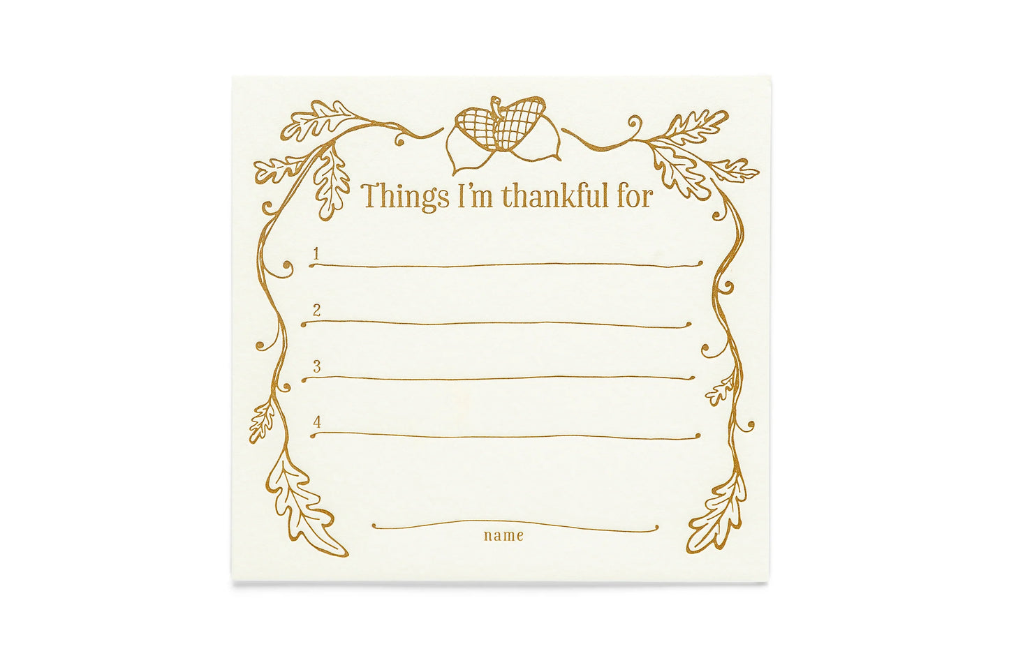 Place Cards | Thankful