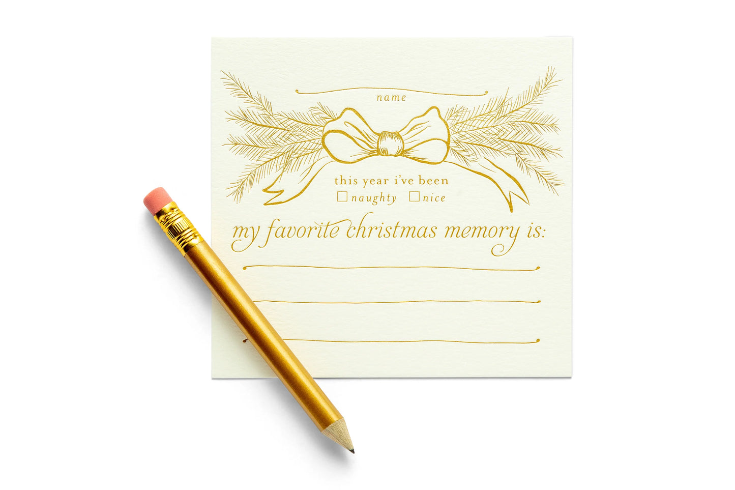 Place Cards | Christmas Memories