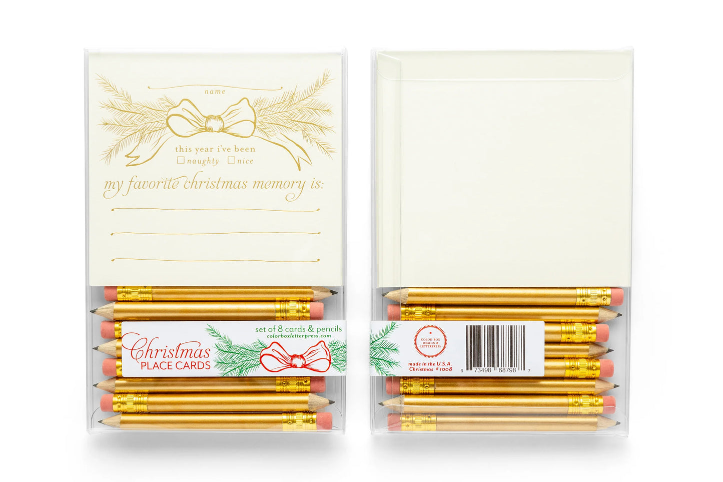 Place Cards | Christmas Memories