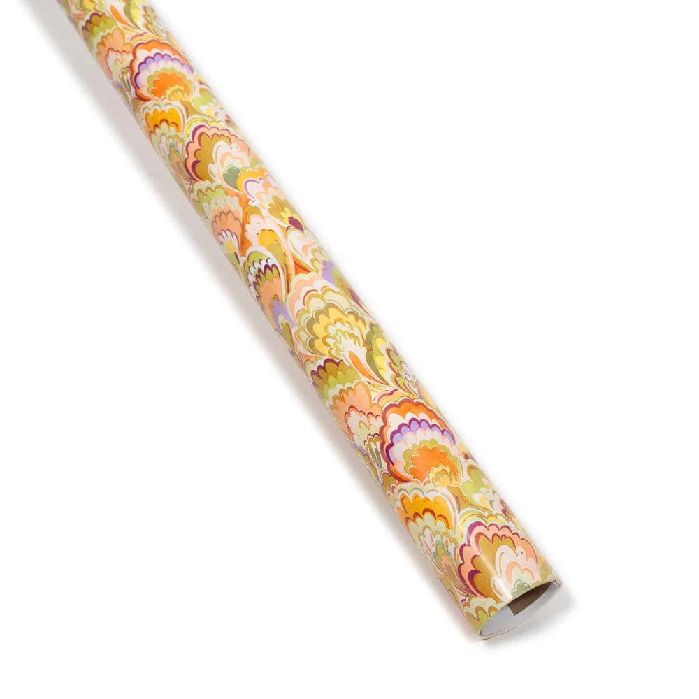 Marbled Ceramica Raspberry/Chartreuse Roll Wrap