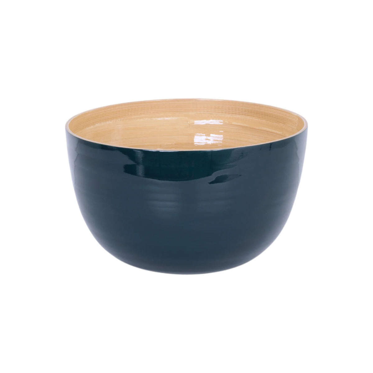 Bamboo Mixing Bowl, Navy Blue