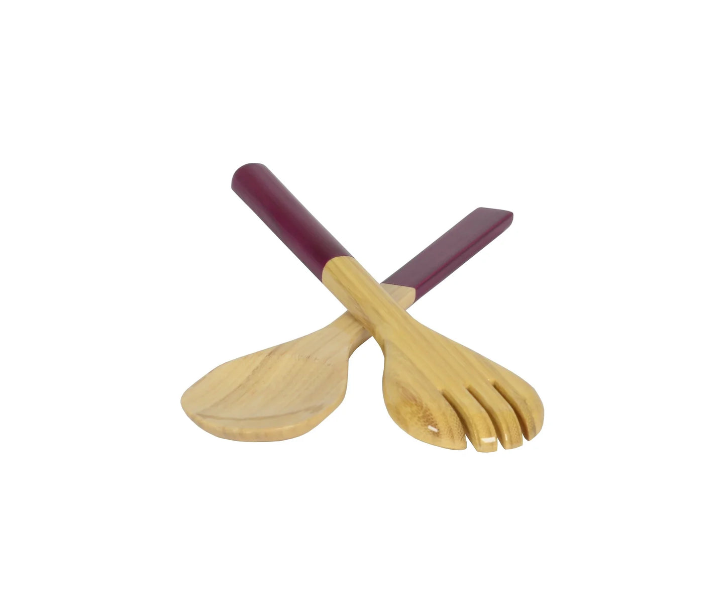 Small Salad Server Set, Blackberry