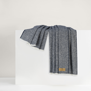 Navy Hudson Valley Throw