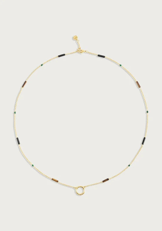 Forza Long Chain Necklace | Multi