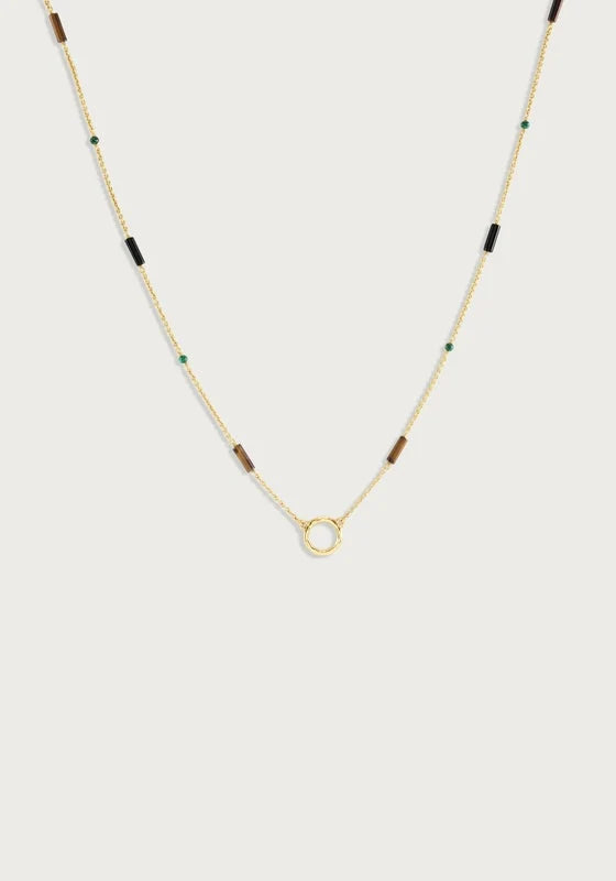 Forza Long Chain Necklace | Multi