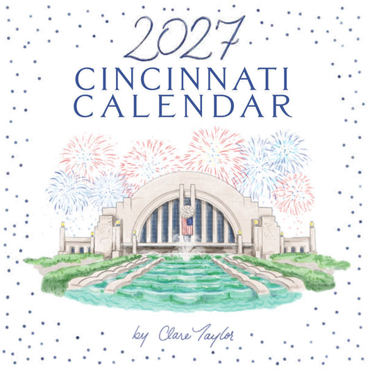 Cincinnati 2027 Illustrated Calendar Refill