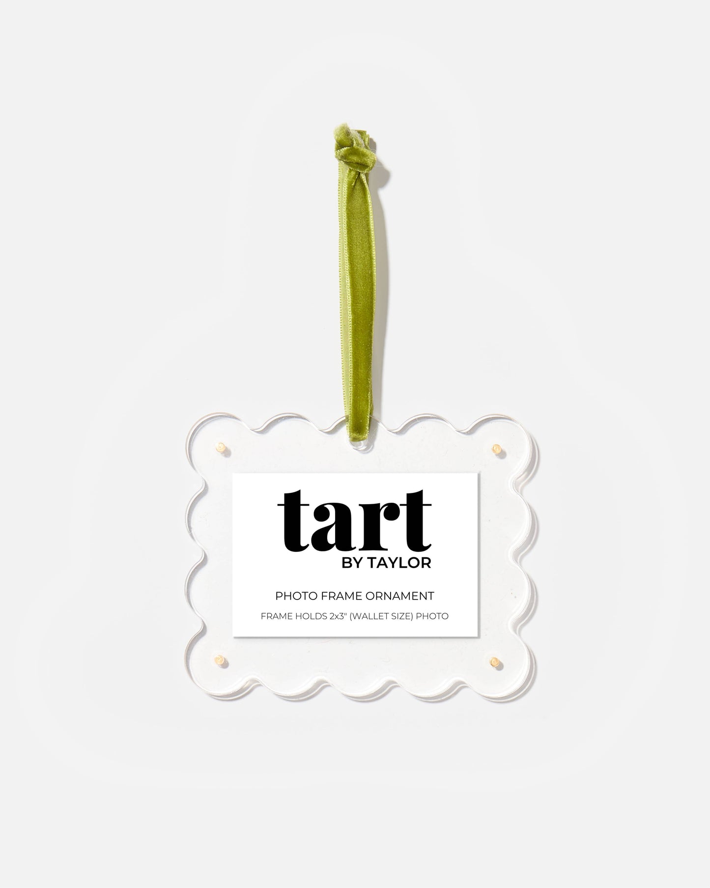 Clear Frame Ornament