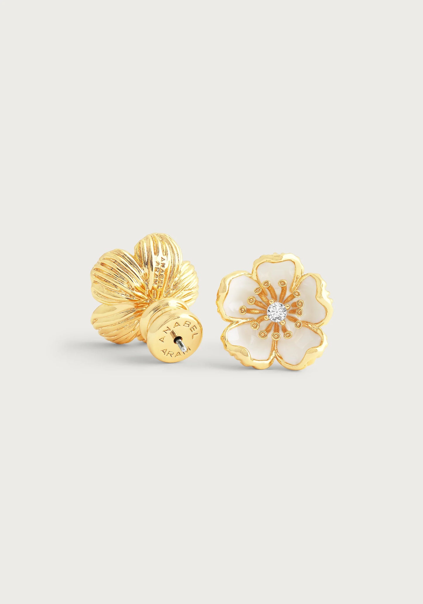 Wildflowers Enamel Stud Earrings