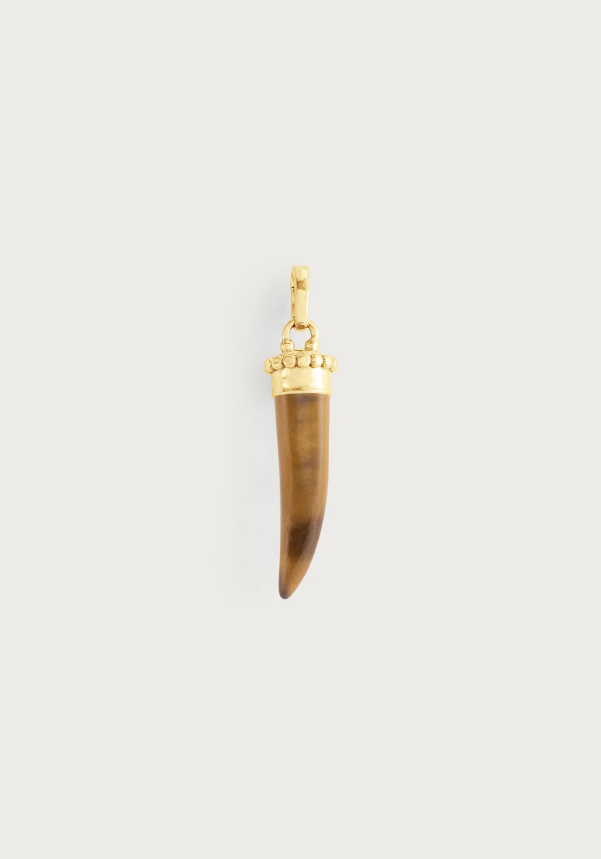 Forza Stone Horn Charm | Tiger's Eye