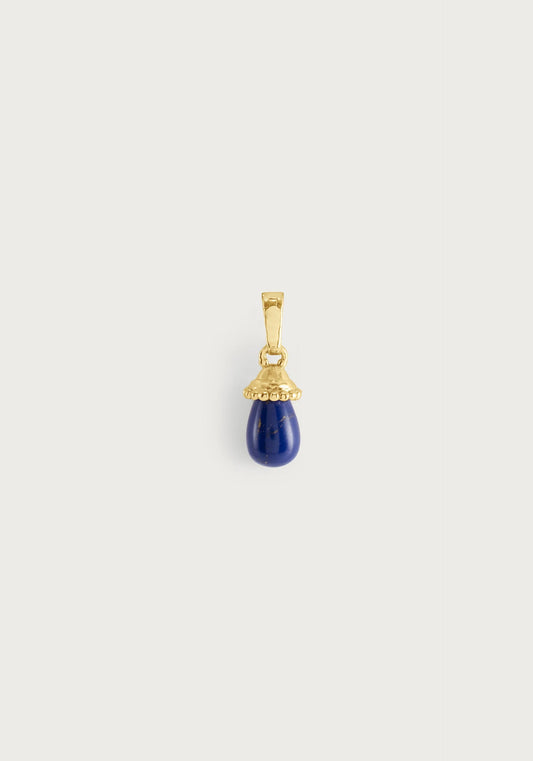 Forza Stone Drop Charm | Lapis