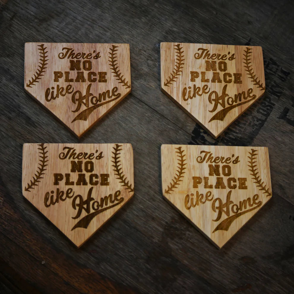 Laces Wood Coasters