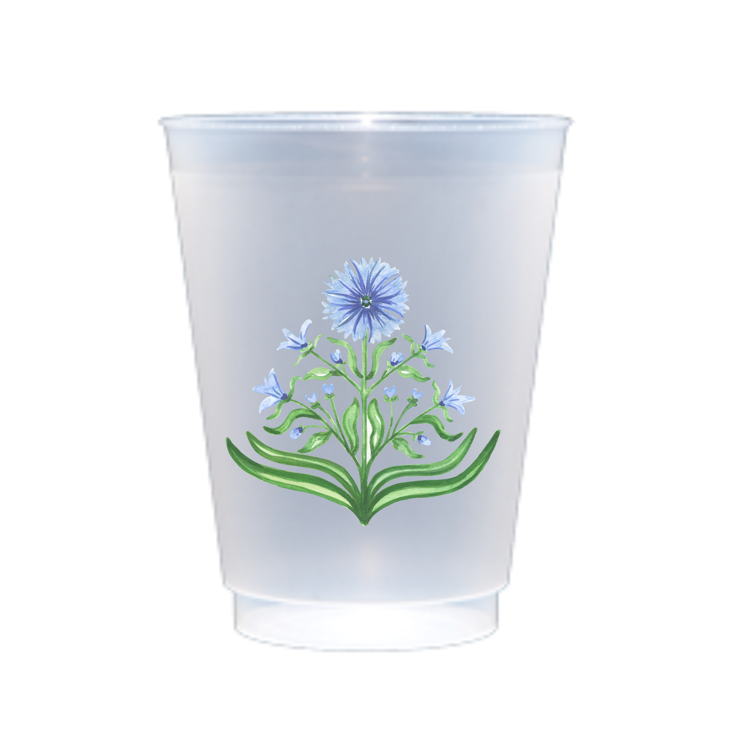 Botanical Shatterproof Frost Flex Cups | Set of 8 16 oz
