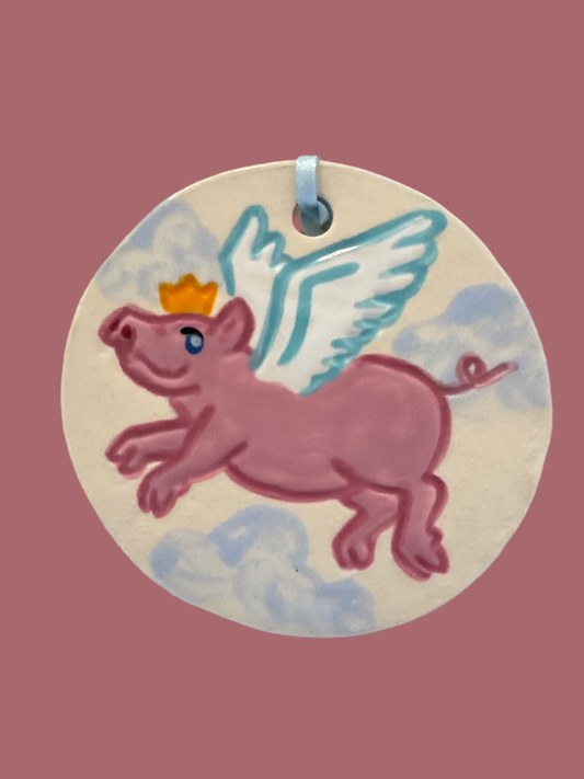 Flying Queen Ornament