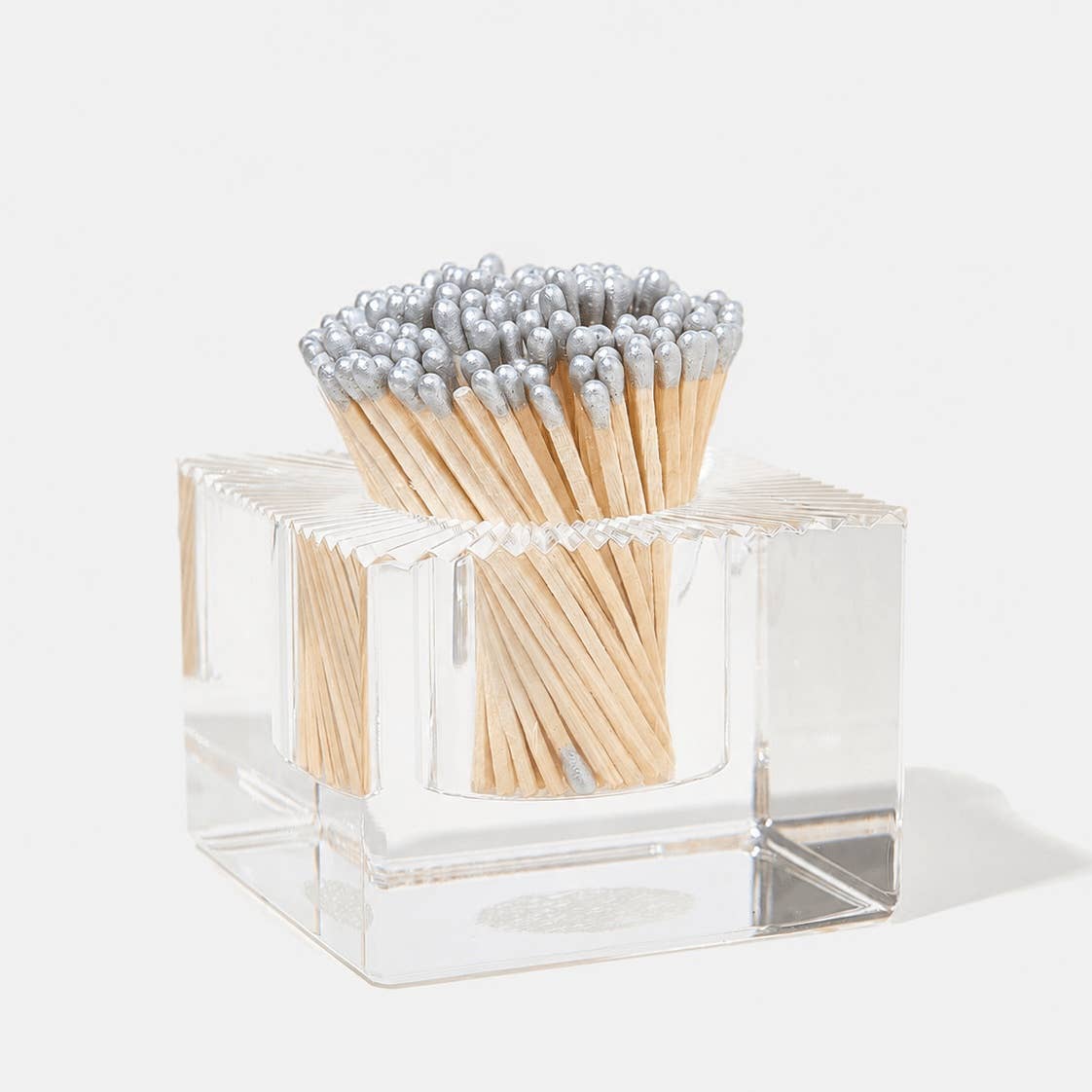 Square Match Striker | Silver Matches