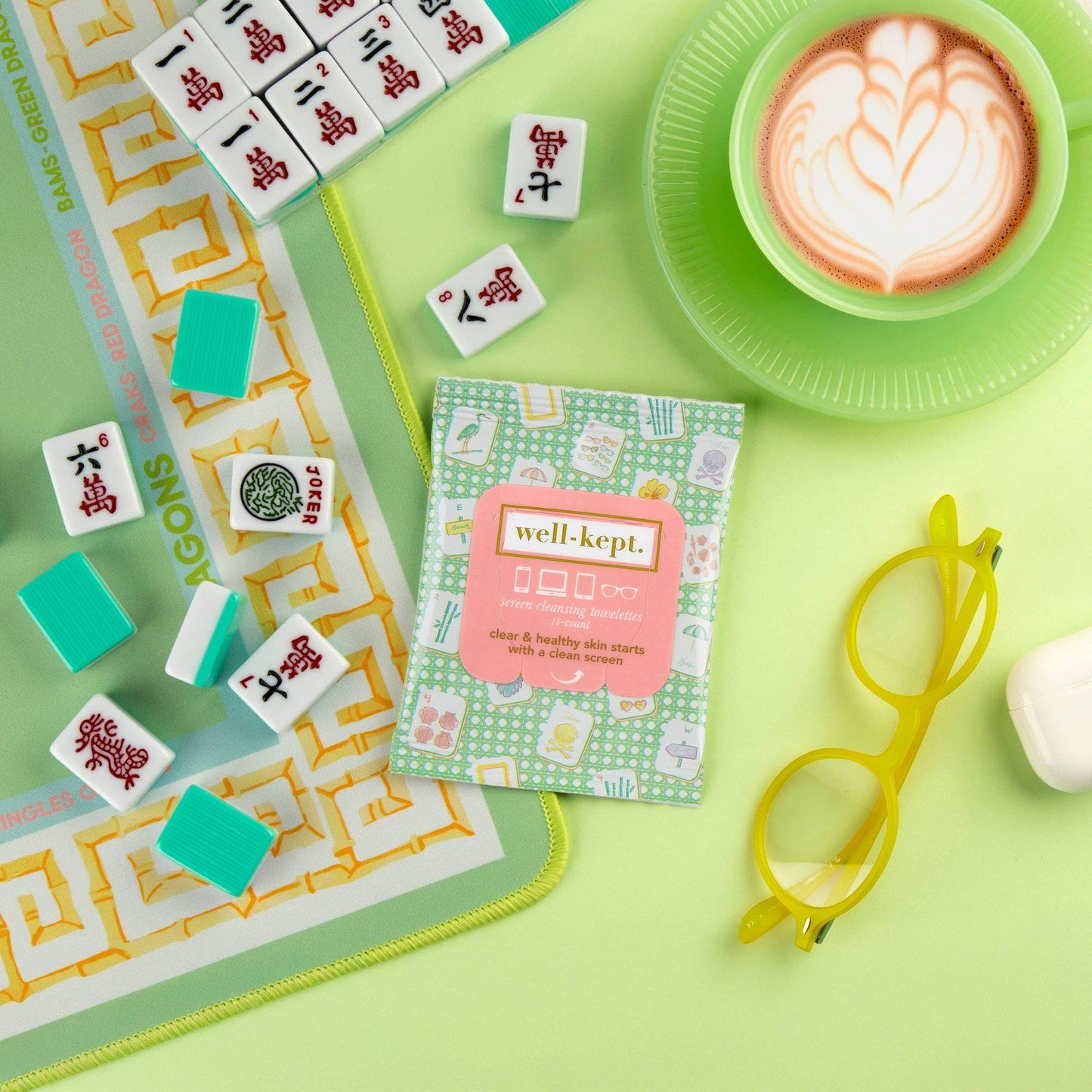 Mahj Screen Cleansing Tech Wipes