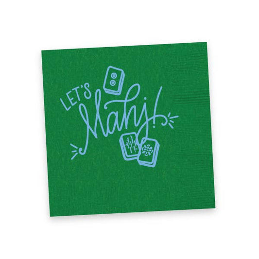 LET'S MAHJ! | Mahjong Napkins