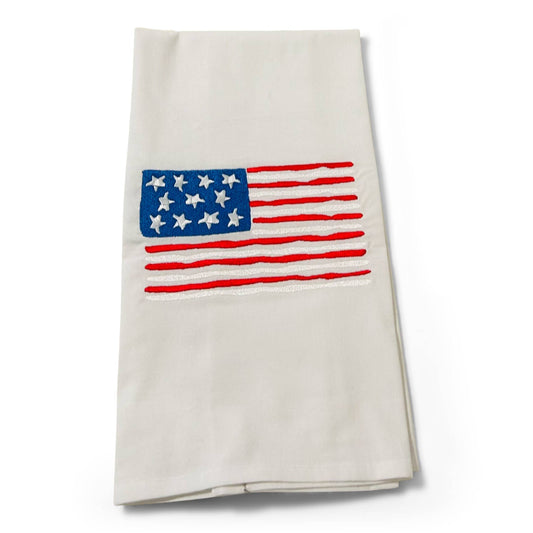 American Flag Cotton Towel