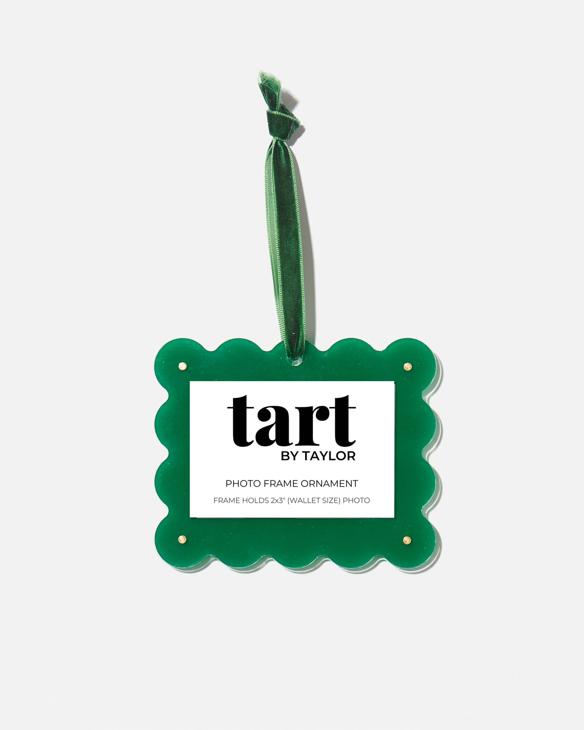 Green Frame Ornament