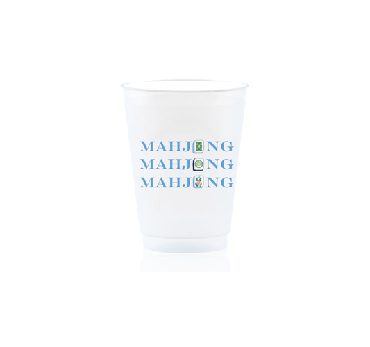 Mahjong - Shatterproof Cups