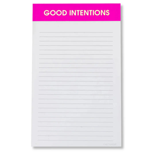 Good Intentions | Notepad
