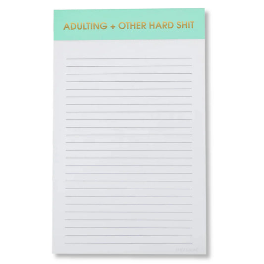 Adulting + Other Hard Shit | Notepad