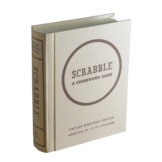 Scrabble Vintage Bookshelf Classic Board Game