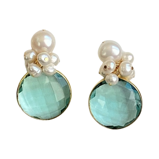 Ava Pool Earrings