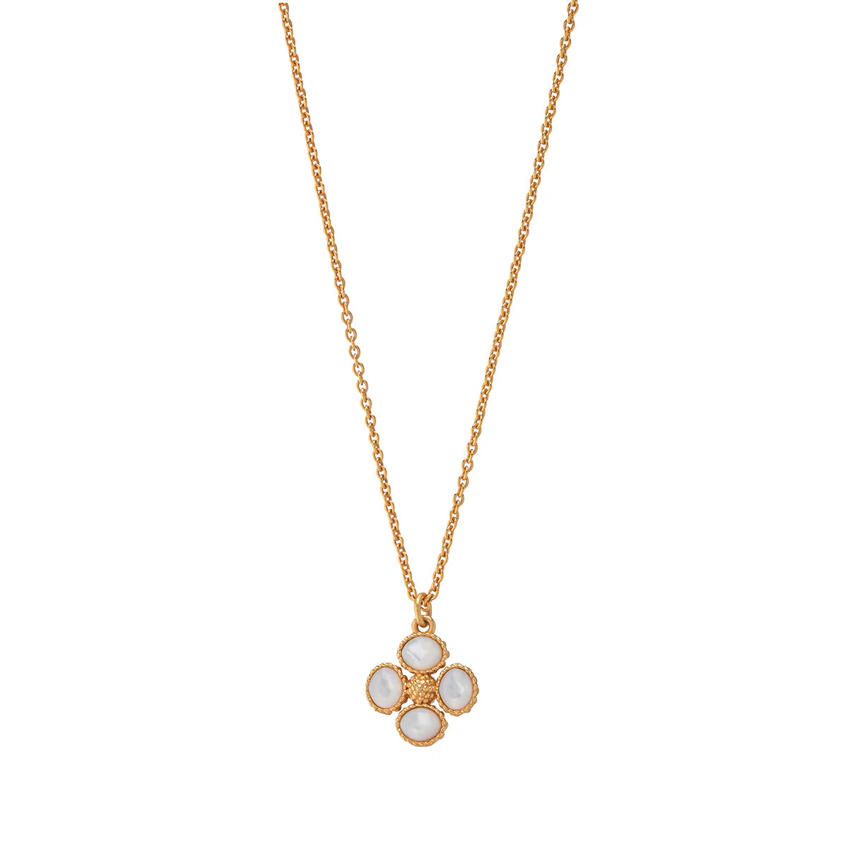 Berry Clover Double Sided Charm, 16" + 2" | MOP