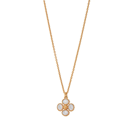 Berry Clover Double Sided Charm, 16" + 2" | MOP