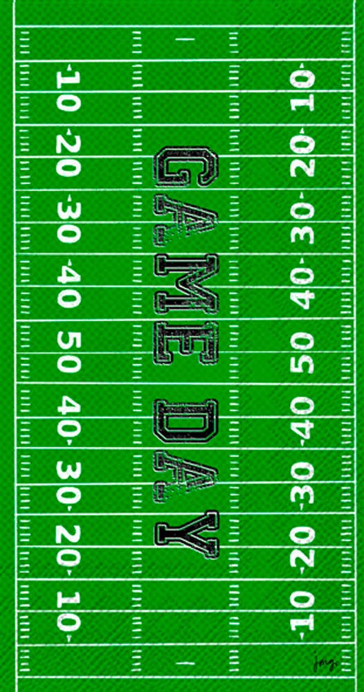 Game Day Field Paper Guest Towels/Dinner Napkins