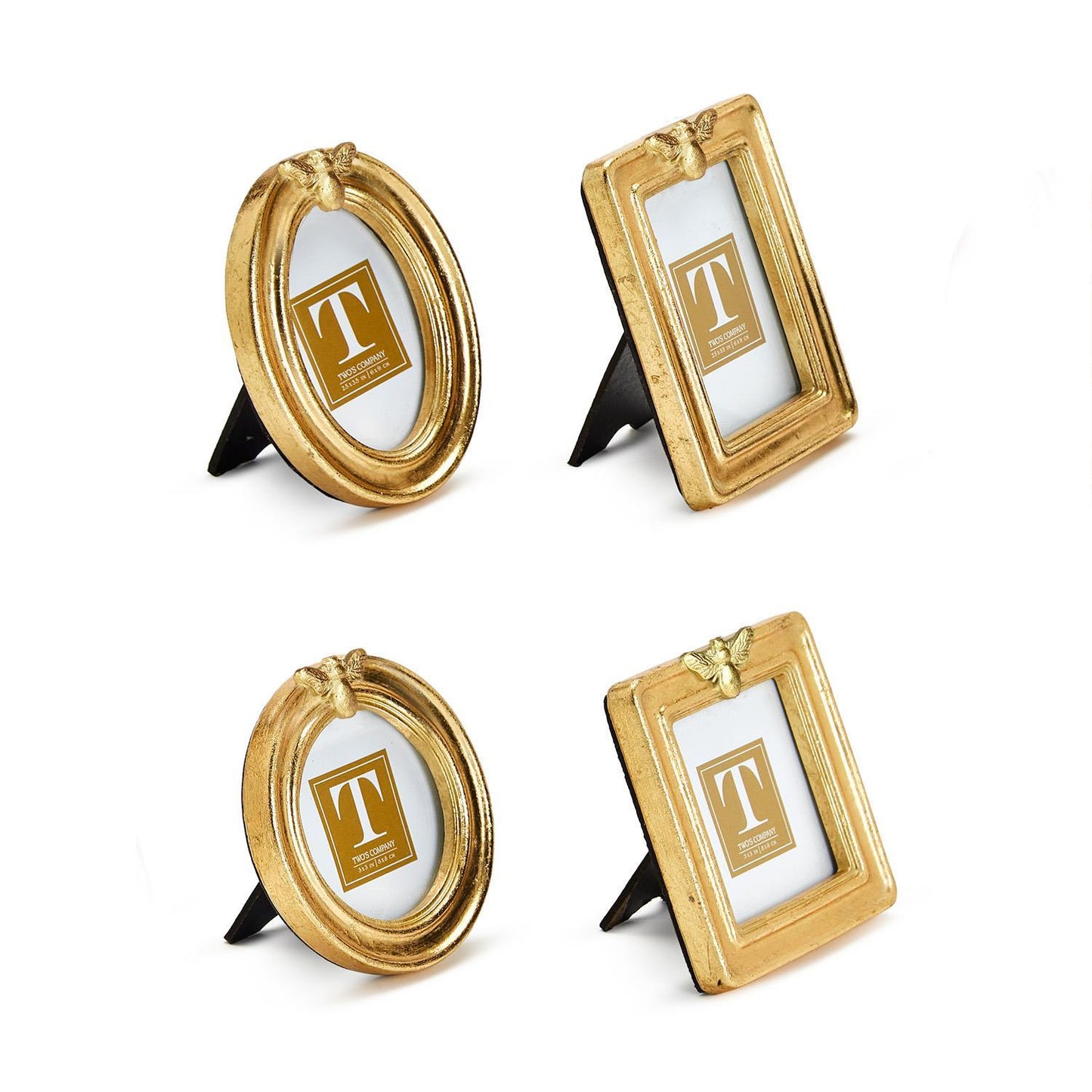 Golden Bee Photo Frame, Asst'd Shapes