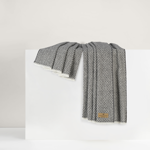 Charcoal Hudson Valley Throw