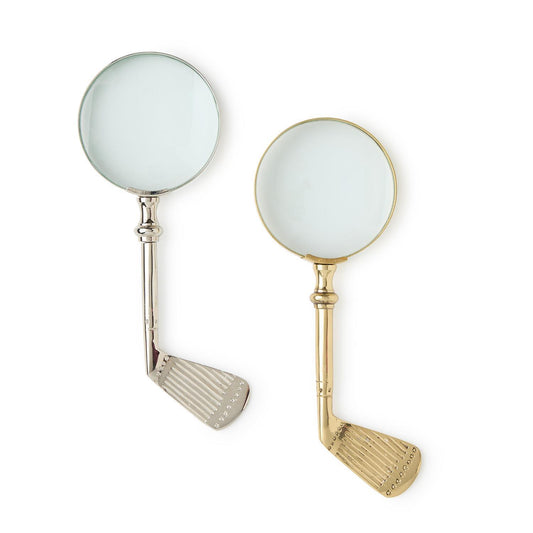 Golf Club Magnifier, Silver or Gold