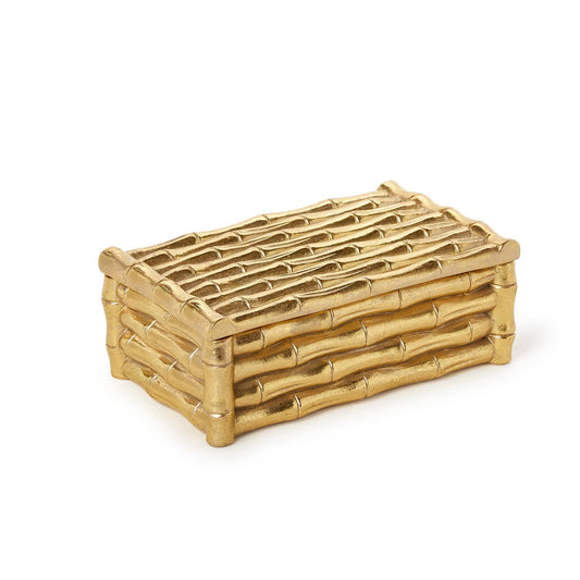 Gold Bamboo Box