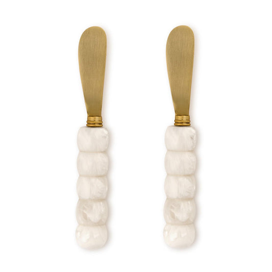 White Beaded Spreader
