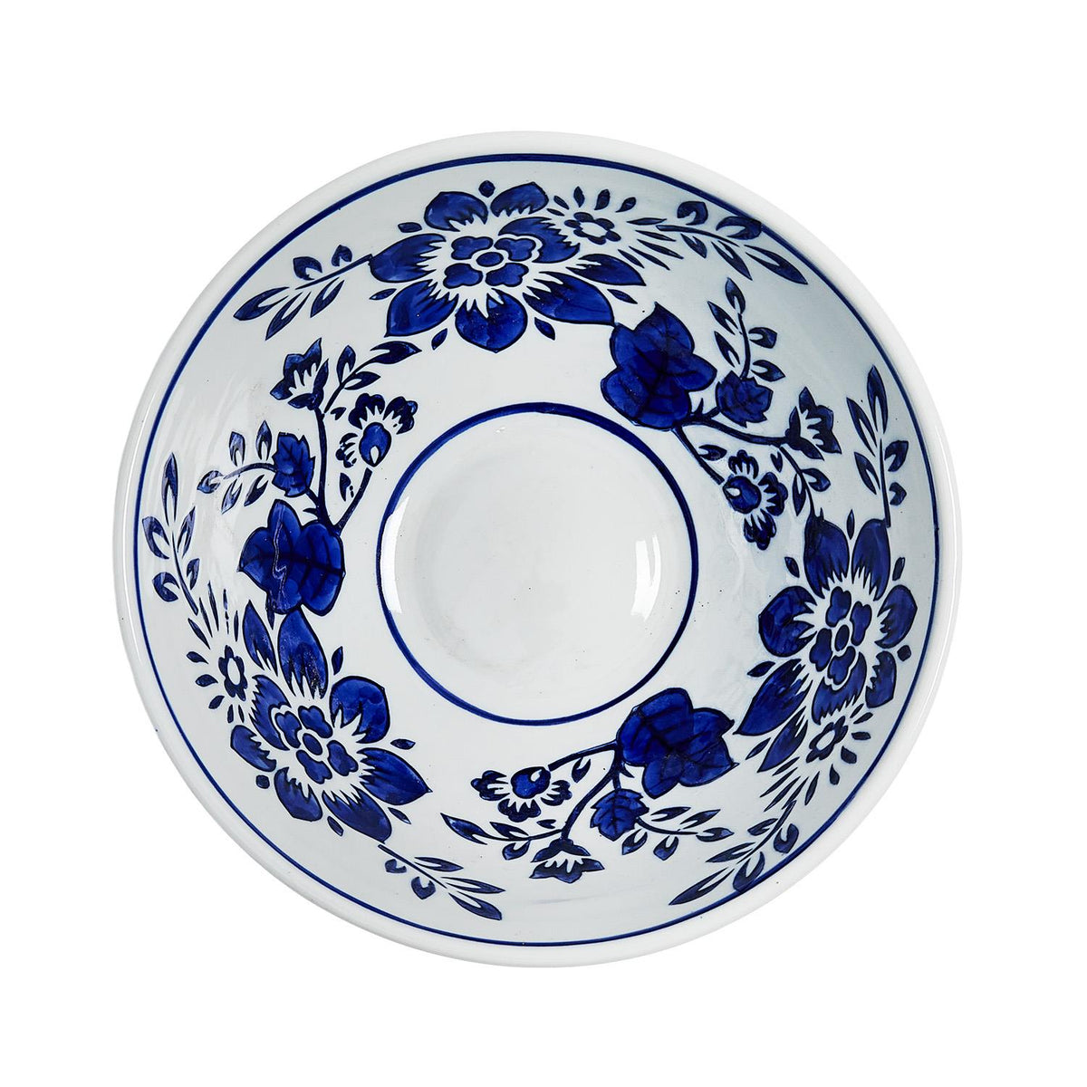 Blue Flora & Fauna Bowl