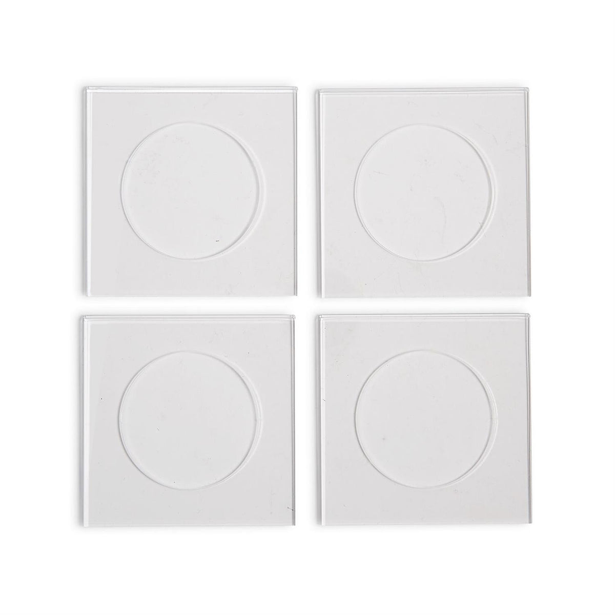 Acrylic Cocktail Napkin Coaster Set