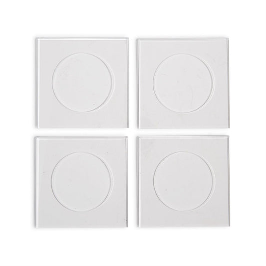 Acrylic Cocktail Napkin Coaster Set